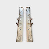 Порог внутрішній (короб) Деу Ланос (Daewoo Lanos) Sens (Сенс) лівий + правий оцинкований, фото 4