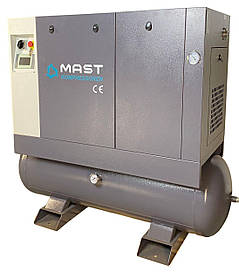 Гвинтовий компресор Mast LZN-10 COMBO inverter (осушувач + ресивер 300 л)