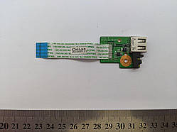 Плата USB HP dv6-3055sr, DA0LX6TB4D0