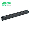 Світлодіодний трековий світильник Ardero AL122 20Вт 4000K чорний лінійний 35см 220В 1150Lm LED black 345*33*41мм, фото 2