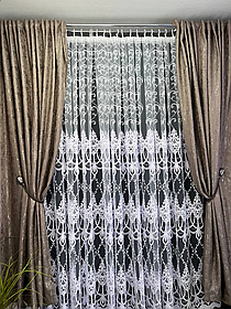 Тюль фатинова шинель заввишки 2,8 м. біла