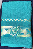 Рушник банний 70х140см Цезар Parisa Home Узбекистан бірюза 430г/м