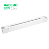 Світлодіодний трековий світильник Ardero AL122 20Вт 4000K білий лінійний 35см 220В 1150Lm LED white 345*33*41мм, фото 2