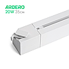 Світлодіодний трековий світильник Ardero AL122 20Вт 4000K білий лінійний 35см 220В 1150Lm LED white 345*33*41мм, фото 6