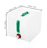 Складана каністра для води AOTU 20L, фото 5