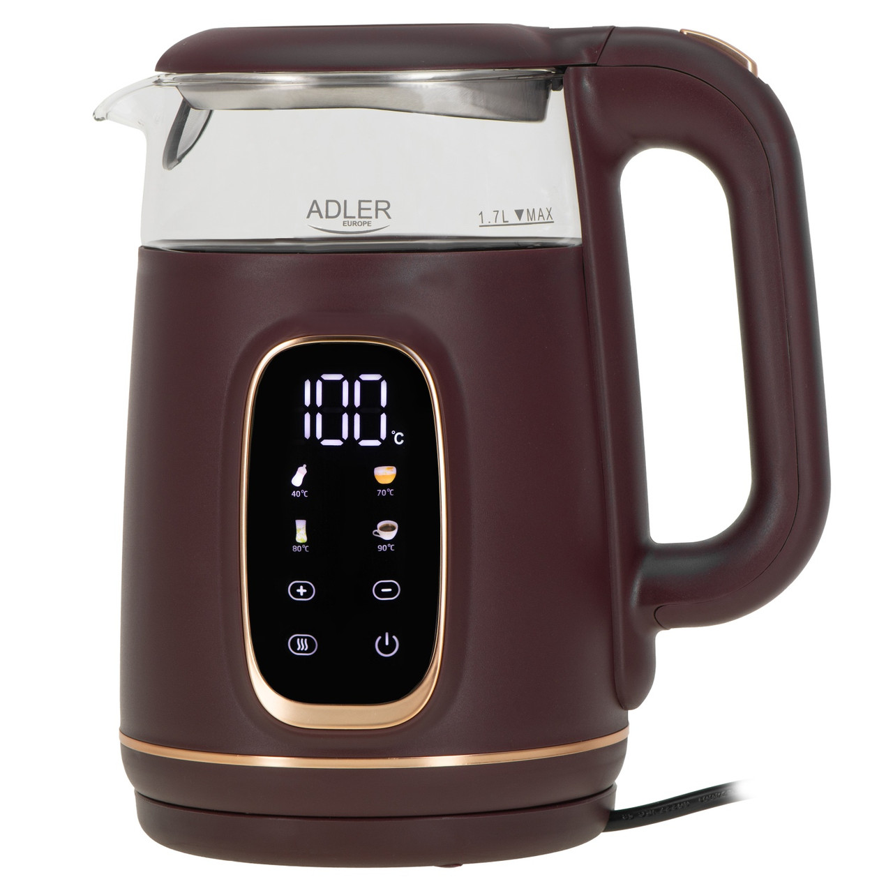 Чайник Adler AD 1305 burgundy