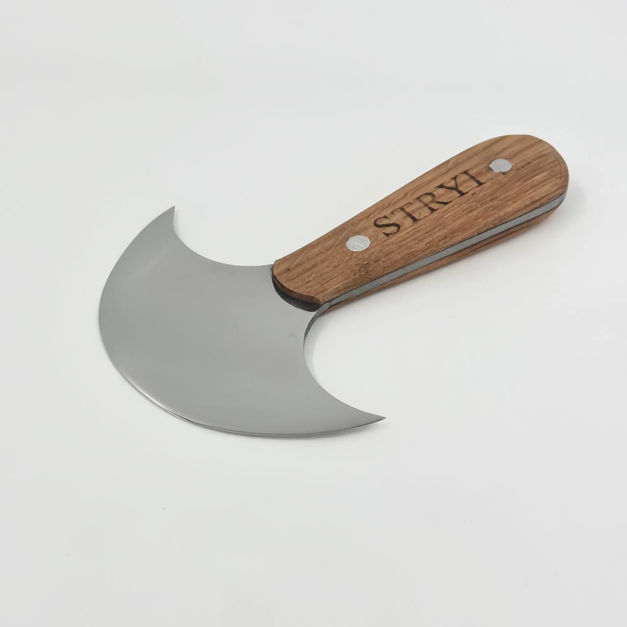 Шерфувальний ніж для шкіри STRYI Profi 130мм, фото 1