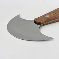 Шерфувальний ніж для шкіри STRYI Profi 130мм, фото 3