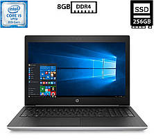 Ноутбук HP ProBook 450 G5/15.6" IPS 1920x1080/Core i5-8250U 1.60GHz/8GB DDR4/SSD 256GB/Intel UHD Graphics Камера Б/В