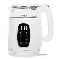 Чайник Adler AD 1305 white silver