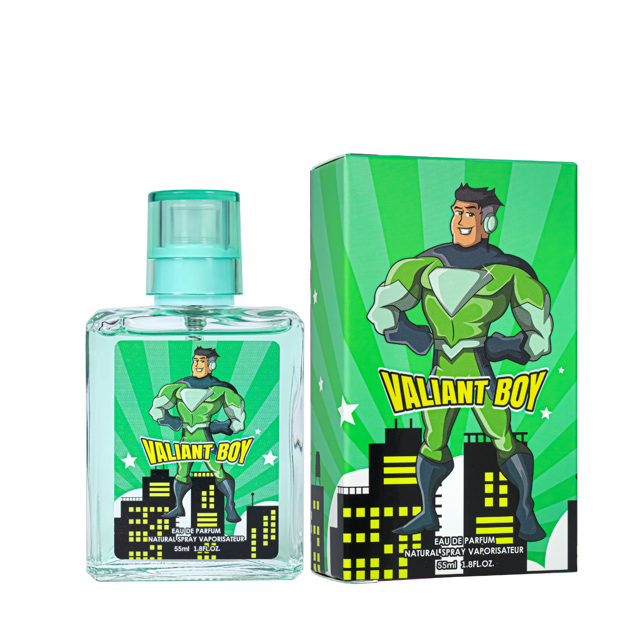 Туалетна вода для хлопчиків 5+ років Valiant Boy Mistical Green Lantern, фото 1
