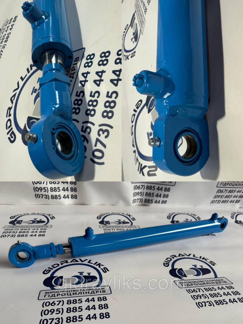 Гидроцилиндр 40.25.400.01.38 (645) ход 400 мм Розкладання штанги Оприскувач ЭКЛОГ-2000-18ШПС (Богуслав), фото 1