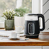 Чайник з регулюванням температури Adler AD 1305 black silver, фото 9
