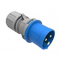 Вилка силова переносна 220V 3*16A поліамід IP44, Bemis (BC1-1403-2011)