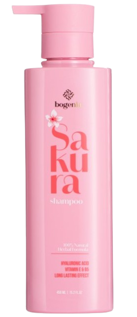 Зволожуючий шампунь для волосся Bogenia Sakura (450мл.)