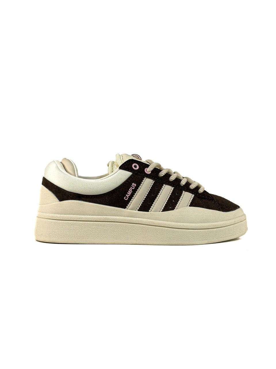 Жіночі Кросівки Adidas Campus x Bad Bunny Brown Beige / Адідас Кампус х Бед Бані