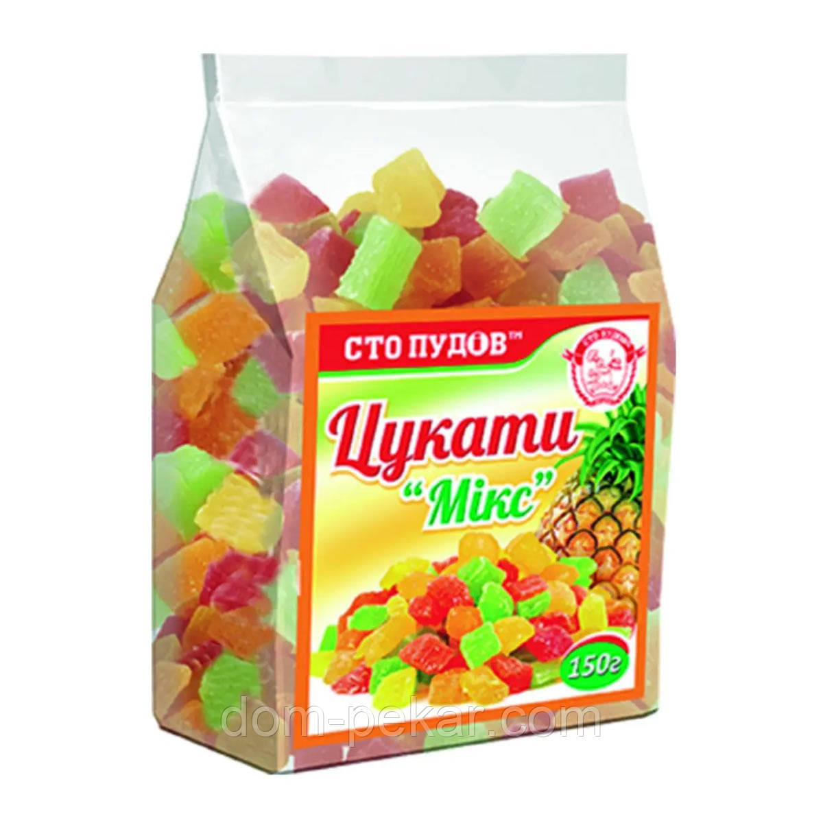 Цукати Сто пудів, 150 г