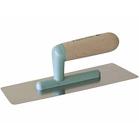 Кельма для венеціанської штукатурки CO.ME дерев'яна ручка 200x80x0,3мм