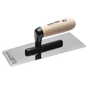 Кельма для венеціанської штукатурки CO.ME з дерев'яною ручкою 200x80x0,6мм