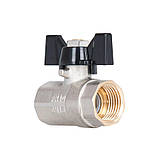 Кран кульовий Thermo Alliance Base 1/2"В "метелик" SD602W15, фото 4