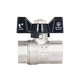 Кран кульовий Thermo Alliance Base 1/2"В "метелик" SD602W15, фото 5