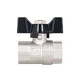 Кран кульовий Thermo Alliance Base 1/2"В "метелик" SD602W15, фото 6