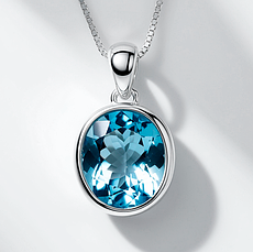 Аквамарин кулони та підвіски