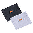 Фетровий чохол AIRON Premium для ноутбука 15.6″ Grey .Хит!, фото 4