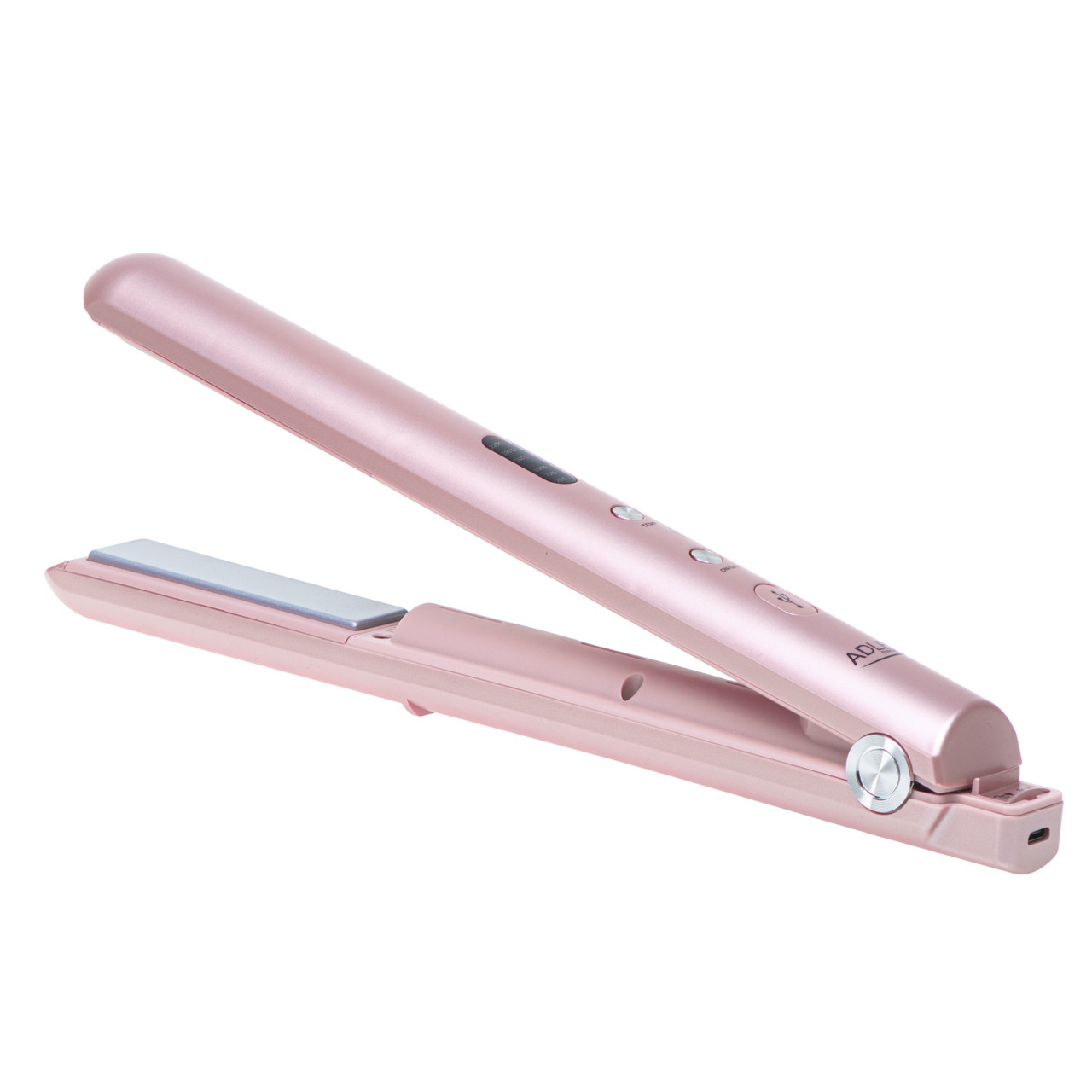 Дорожній Випрямляч для волосся Adler AD 2327 pink  USB