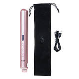Дорожній Випрямляч для волосся Adler AD 2327 pink  USB, фото 7