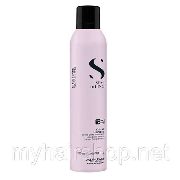 Спрей-блиск легкої фіксації Alfaparf Style&Care Cristall 300 мл