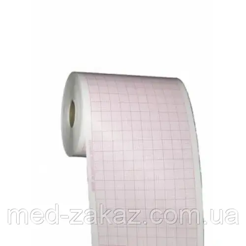 Стрічка діаграмна 110 мм х 20 м, 12 мм, термопапір для Екг , Солар, 10 рулонів, фото 1