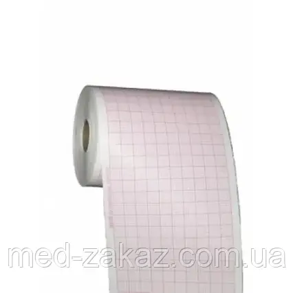 Стрічка діаграмна 110 мм х 30 см, 12 мм, термопапір для Екг , Солар, 10 рулонів