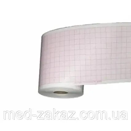 Стрічка діаграмна 210 мм х 20 м, 16 мм, термопапір для Екг, Солар, 5 рулонів