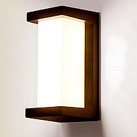 Мінімалістичний фасадний LED-світильник Чорний