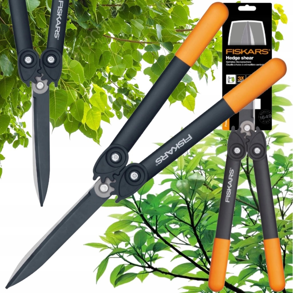 Ножиці для кущів із силовим приводом Fiskars PowerGear HS72 (1000596), фото 1
