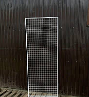 Торгова сітка стенд у рамці 80/200см профіль 15х15 мм (від виробника оптом та в роздріб)