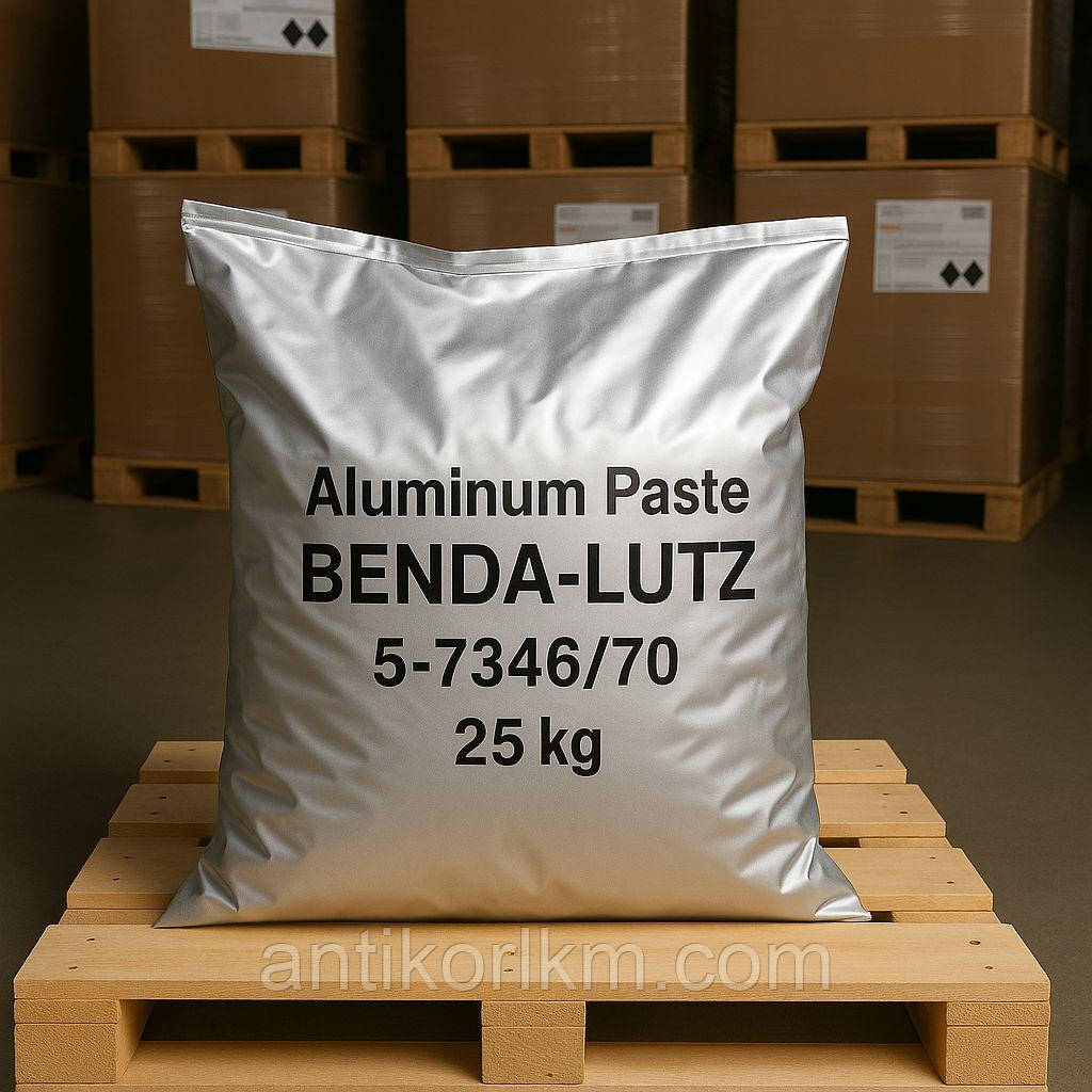 Алюмінієва Паста для Виробництва Газобетону BENDA-LUTZ 5-7346/70, 25 КГ
