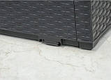 Скриня для саду і басейна Keter Capri Storaga Box 305л. 230416 антрацит, фото 4