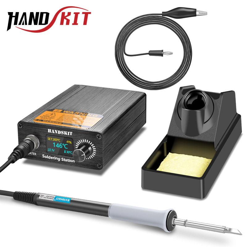 Паяльна станція HandsKit T12D OLED дисплей, 180-480 °C 70W