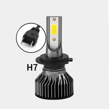 Світлодіодні LED лампи для авто 2 шт, модель H7 з температурою світлового потоку 6000K
