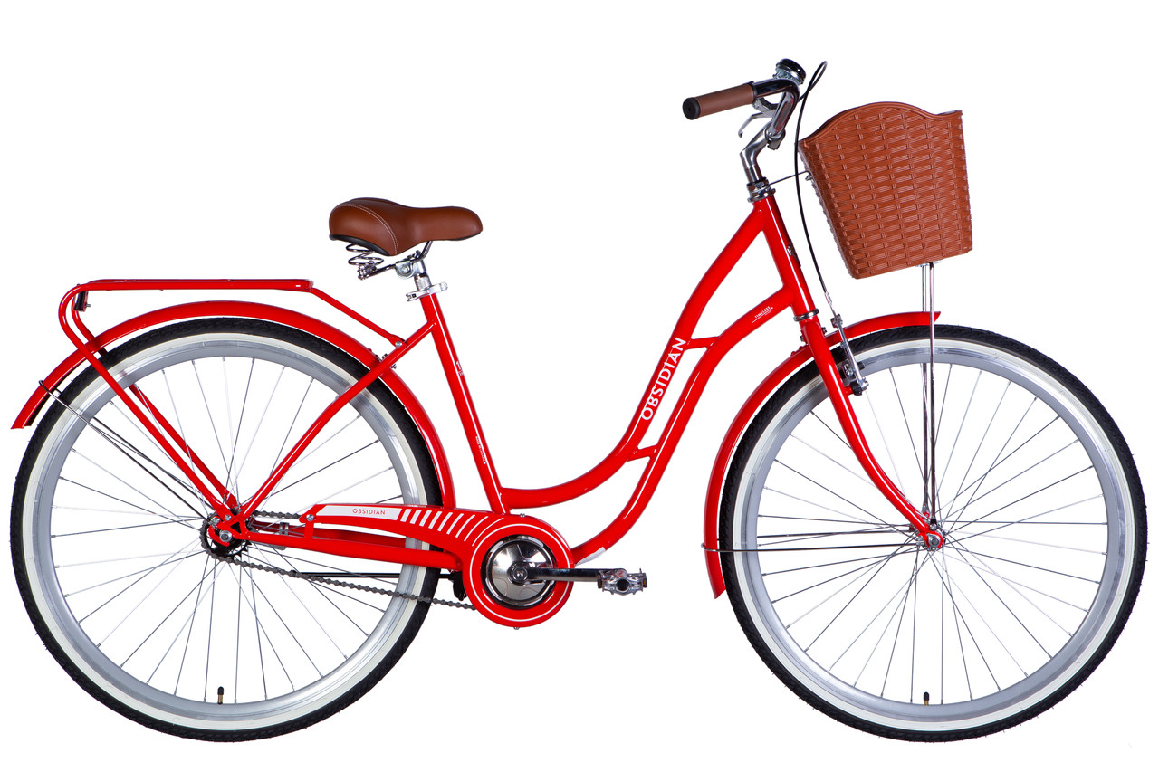 Велосипед ST 28" Dorozhnik OBSIDIAN BH рама-19" помаранчево-червоний 2025, фото 1