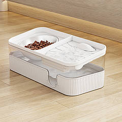 Фонтан для собак Reebay 3 л, з мискою та LED підсвічуванням