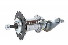 Втулка для велосипеда задня ST гальмівна 36H 14G 21T на гайках VELOSTEEL (Чехія)