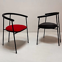 Стілець кухонний обідній дерев`яний Kolo з м`яким сидінням на кухню зі спинкою дерев`яні стільці кухонні обідні з дерева 450 мм