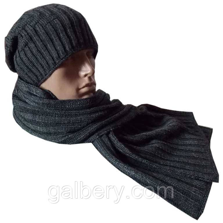 Зимова шапка і шарф