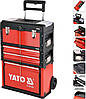 Ящик-візок з інструментами на колесах YATO YT-09104 (3 секціями 78 шт.), фото 8
