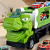 Трек-паркінг " Динозавр " 6 машинок, фото 5