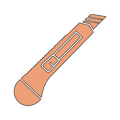 Ніж канцелярський | Ножиці