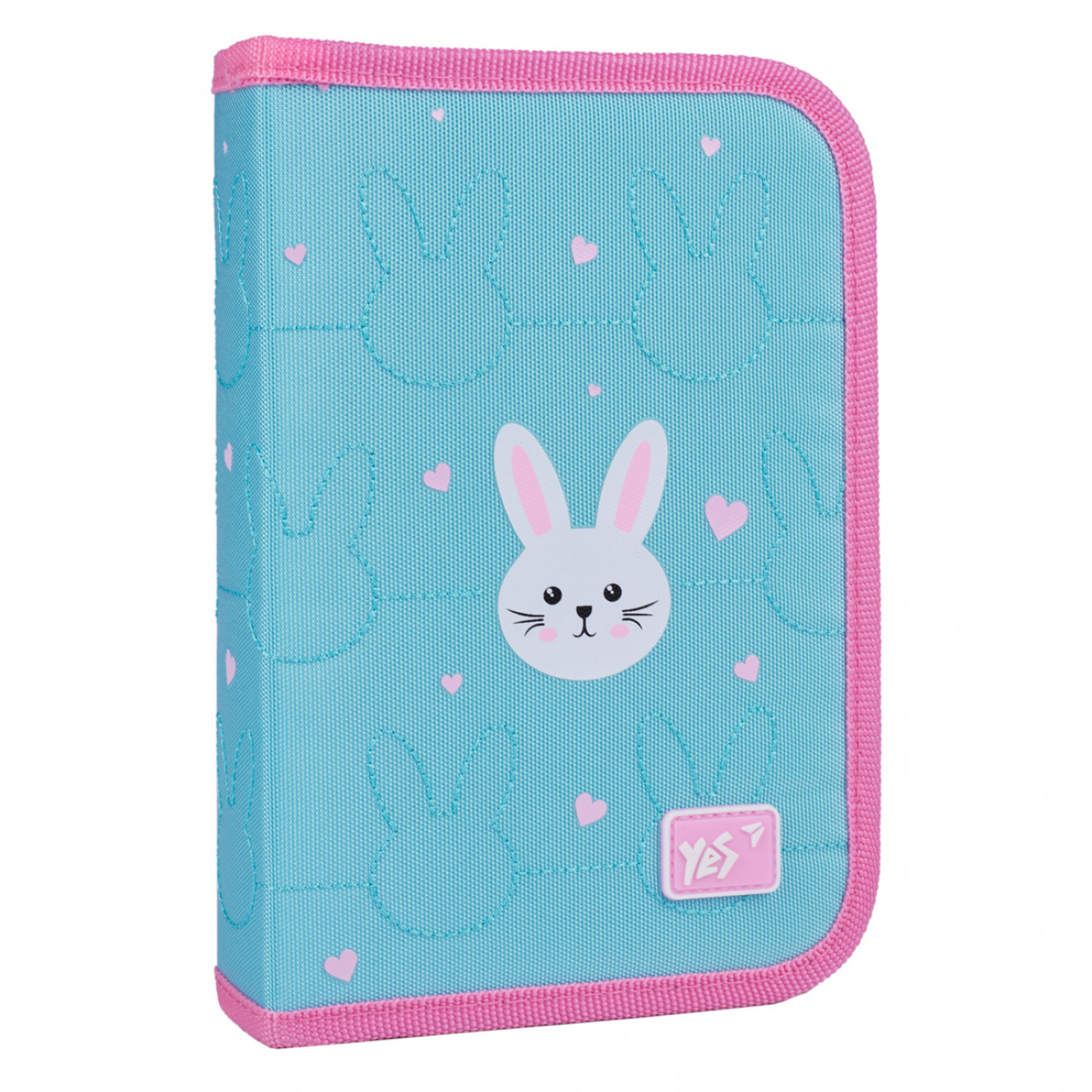 Пенал твердий YES одинарний з двома клапанами HP-04 Funny Bunny